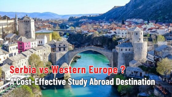Serbia vs Western Europe – A Cost Effective Study Abroad Destination